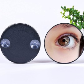 esowemsn 3PCS 5X Magnifying Makeup Mirror Portable Magnifying Cosmetic Mirror with 2 Suction Cup Easy Mounting for Plucking Eyebrows Shaving Making Up