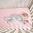 Bedgear Baby Dri-Tec Performance Crib Sheet - Baby Sheet with Moisture-Wicking Dri-Tec Technology - Breathable & Fitted Cooler Crib Sheet - Hypoallergenic, Machine Washable, Light Pink