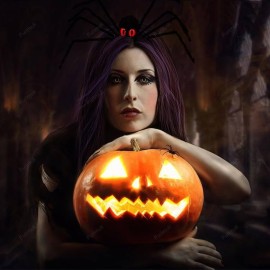 Halloween Spider Headband Cosplay Costume Headpiece Scare Spider Dress Up Accessory Hair Hoop Festival Headdress (Black) Halloween Spider Headband Cosplay Costume Headpiece Scare Spider Dress Up Accessory Hair Hoop Festival Headdress (Black)
