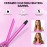 DAN Technology Small Barrel Curling Iron Wand Ceramic Barrel Tiny Curling Iron with Adjustable Temperature High Heat Hair Curling Irons Tiny Curler for Tight Curls Short & Long Hair (1/2 Inch,13MM)
