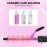 DAN Technology Small Barrel Curling Iron Wand Ceramic Barrel Tiny Curling Iron with Adjustable Temperature High Heat Hair Curling Irons Tiny Curler for Tight Curls Short & Long Hair (1/2 Inch,13MM)
