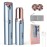 Facial Hair Remover for Women, SEIHAI Rechargeable Face Shavers for Women,Included 2 x Replacement Heads, Upper Lip, Chin, Face Hair Remover Peach Fuzz Remover