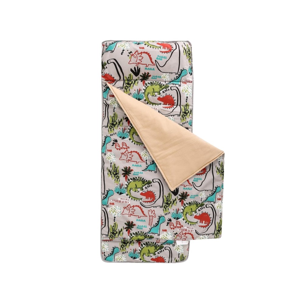 Cute Dinosaurs Toddler Nap Mat,Suits Pre Kindergarten, Kindergarten, Preschool and Daycare Boy or Girl (3-7 Years)