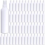 Eccliy 32 Pcs 8 oz Spray Bottles Fine Mist Cleaning Bottles Clear Empty Plastic Travel Sprayer Refillable Sprayer with Cap for Cleaning Solutions Oils Travel Perfumes(White,Colored)