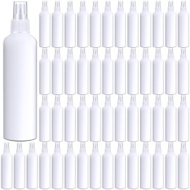 Eccliy 32 Pcs 8 oz Spray Bottles Fine Mist Cleaning Bottles Clear Empty Plastic Travel Sprayer Refillable Sprayer with Cap for Cleaning Solutions Oils Travel Perfumes(White,Colored)