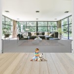 180 Inch Extra Wide Baby Gates for Large Openings Extra Long Retractable Dog Gate for Living Room, Kitchen, Dining Room, Bottom of Stairs, Doorway, Fireplace, Garage, Porch, Deck, Patio, Backyard