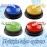 IBLESSU 4-Pack Buzzers for Trivia Games, Answer Buzzers for Classroom, Family Feud Jeopardy Buzzer, Game Buzzers with Lights and Sound, Buzzer for Game Show, Quizzes Party and Trivia Nights