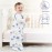 Yoofoss Baby Sleep Sack 6-12 Months Baby Wearable Blanket 100% Organic Cotton 2-Way Zipper TOG 0.5 Toddler Sleeping Sack 3 Pack, Lightweight Sleep Sacks for Babies