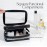 Large Clear Makeup Bags for Women Cosmetic Case Organizer, Clear Make Up Bags for Women Traveling, Clear Travel Makeup Bag Toiletry, Clear Travel Bags for Toiletries Car, Makeup Travel Bag for Women