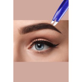 Eyebrow Tweezer- Eyebrow Tweezers for Women and Men - Professional eye brow twizzers and trimmer. (Dark Blue)