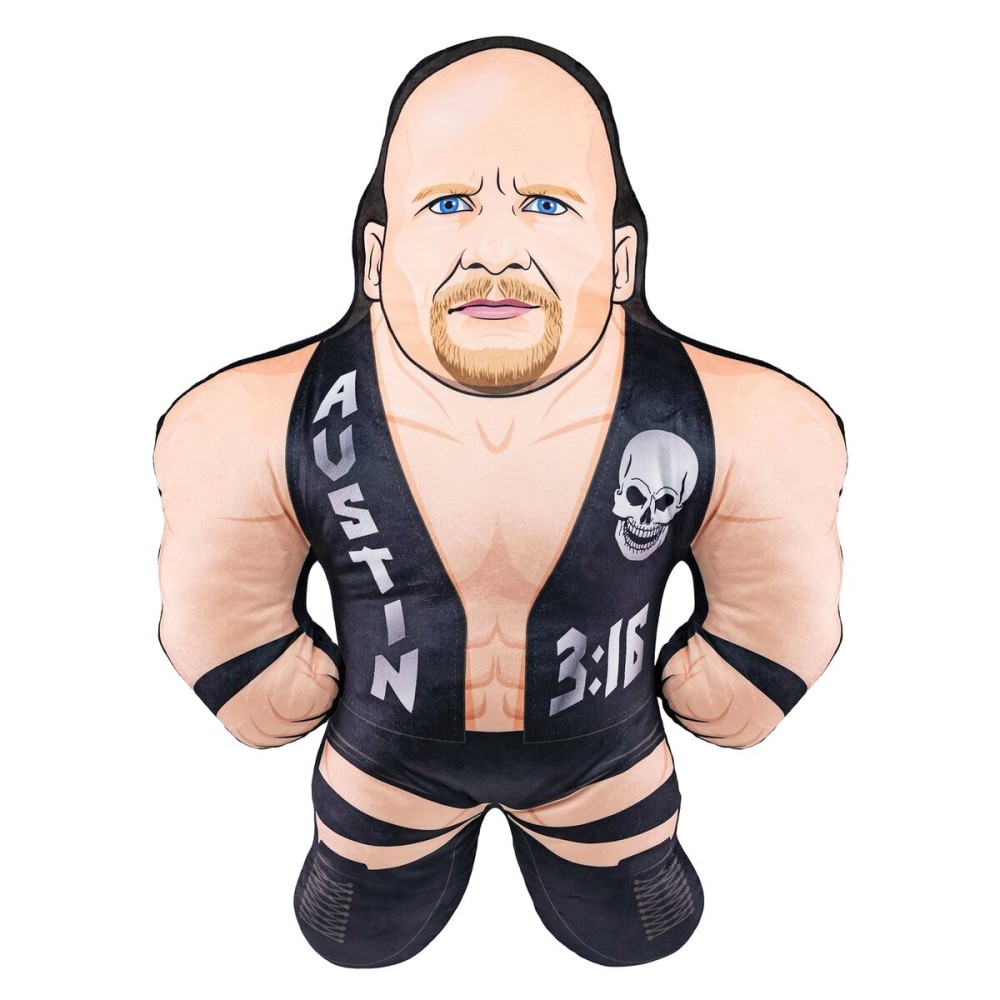 Bleacher Creatures WWE Stone Cold Steve Austin 24 Bleacher Buddy - Soft Plush Toy