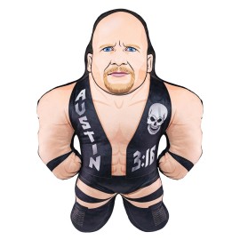 Bleacher Creatures WWE Stone Cold Steve Austin 24 Bleacher Buddy - Soft Plush Toy