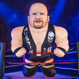 Bleacher Creatures WWE Stone Cold Steve Austin 24 Bleacher Buddy - Soft Plush Toy