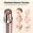 Facial Hair Removal for Women, Electric Painless Rechargeable Facial Hair Remover for Face, Lip, Chin with 2 Replacement Heads