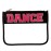 cqoogrlx Dance Recital Gifts Clear Makeup Letter Bag Dance Teacher Appreciation Gifts Dance Makeup Bag Chenille Letter Patch Cosmetic Bag Toiletry Zipper Pouch for Women Girls(Dance-black)