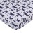 NoJo Little Love Soar High Little One Navy, Light Blue, Orange, and White Airplanes, Clouds, and Stars 3 Piece Nursery Crib Bedding Set - Comforter, Fitted Crib Sheet and Crib Skirt