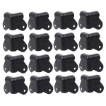 Beatifufu 20pcs Speaker Wrap Angle Metal Cabinets Corner Protector Furniture Speaker Cabinet Corner Guards Wrap Corner Anti- Collision Corner Guard Furniture Corner Protectors Iron