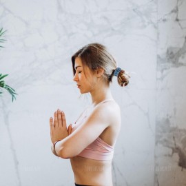 AUEAR, 4 Pack Rhinestone Hair Ponytail Holder Crystal Cuff Elastic Tie Band for Women (Style B)