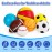 Balls for Toddlers 1-3,Toddler Sports Toys,Set of 7 Kids Ball Soft Foam Baby Sports Balls- Soccer Ball Basketball Baseball Rugby Bounce Ball Playground Indoor Outdoor Toys Gifts,with Free Bump/Bag