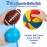 Balls for Toddlers 1-3,Toddler Sports Toys,Set of 7 Kids Ball Soft Foam Baby Sports Balls- Soccer Ball Basketball Baseball Rugby Bounce Ball Playground Indoor Outdoor Toys Gifts,with Free Bump/Bag