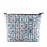 PXTIDY Lucky Mahjong Tiles Makeup Bag Mahjong Board Game Storage Bag for Mahjong Lover Mahjong Player Zipper Pouch