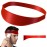 Neckline Shaving Template and Hair Trimming Guide, High-Grade Curved Silicone Headband for DIY Home Hair Trimming and Cutting,Home Haircuts Fade and Taper Guide for Clippers-(Red 1)