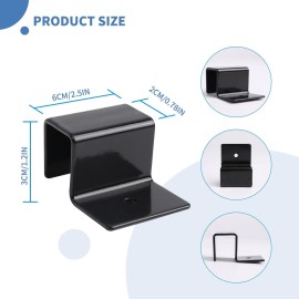 Yohong Baby Gate Dog Gate Support Feet, Pet Gate Floor Anchor Stabilizer Reinforcement Accessories, Set of 4 Pcs, Design for 0.78 inches Thickness