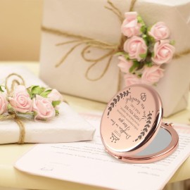 Soulpetals Daughter in Law Gifts Compact Mirror for Daughter in Law Gifts from Mother in Law for Wedding Day Birthday Christmas Soulpetals Daughter in Law Gifts Compact Mirror for Daughter in Law Gifts from Mother in Law for Wedding Day Birthday Christmas