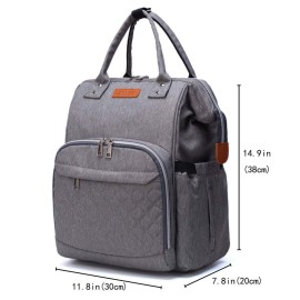 Diaper Bag Backpack for Baby Boy Girl, Multi-Function Diaper Bag for Baby Care, Waterproof Large Capacity Travel Backpack, Diaper Bags Essentials for Mom, Dad