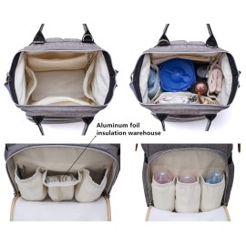 Diaper Bag Backpack for Baby Boy Girl, Multi-Function Diaper Bag for Baby Care, Waterproof Large Capacity Travel Backpack, Diaper Bags Essentials for Mom, Dad