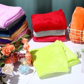 Kinlop 16 Pcs 30 x 40 Inch Kids Blankets Flannel Plush Baby Blankets Cozy Lightweight Warm Baby Girl Soft Plush for Infant Toddler Kids Girls Boys Crib Preschool Bedding, 16 Colors