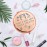 MYOSPARK Drama Theatre Compact Makeup Mirror - Rose Gold Electroplated, 2.6 x 2.8 inches - Foldable, 2-Sided for Drama Lovers - Theater Gifts