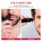 Red by Kiss Nose Hair Trimmer for Men, Rechargeable Cordless Precision Facial Clipper, Waterproof Face Hair Removal Kit, Easy to Clean