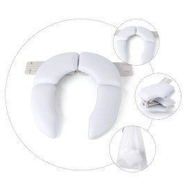 Toddmomy 1pc Toilet Mat Portable Folding Toilet Portable Seat Travel Toilet Seat Covers Padded Toilet Cover Travel Potty Liners Toddler Potty Toilet Trainer Ring Baby Seat Ring Seat Washer