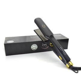LISSAGE by LoLo Professional Hair Straightener 1.5\'\' - Titanium Flat Iron Adjustable up to 450F