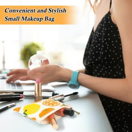 besharppin Small Makeup Bag, 3pcs Coin Purse Lipstick Organizer Pouch with Zipper for Purse