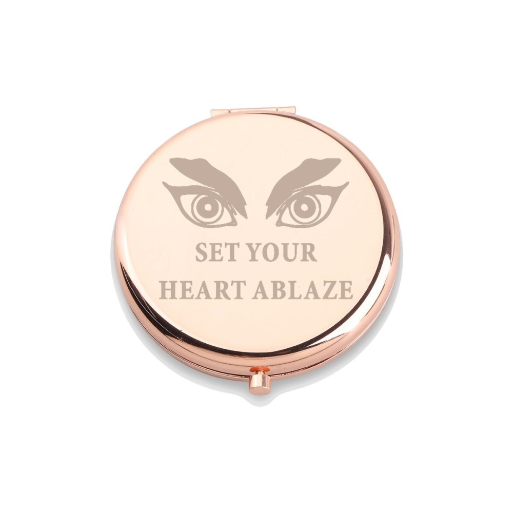 WUSUANED Anime Manga Mirror Inspirational Gift Set Your Heart Ablaze Anime Inspired Gifts Rengoku Slayer Makeup Mirror (Set Your Heart Ablaze Mirror) WUSUANED Anime Manga Mirror Inspirational Gift Set Your Heart Ablaze Anime Inspired Gifts Rengoku Slayer Makeup Mirror (Set Your Heart Ablaze Mirror)