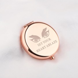 WUSUANED Anime Manga Mirror Inspirational Gift Set Your Heart Ablaze Anime Inspired Gifts Rengoku Slayer Makeup Mirror (Set Your Heart Ablaze Mirror) WUSUANED Anime Manga Mirror Inspirational Gift Set Your Heart Ablaze Anime Inspired Gifts Rengoku Slayer Makeup Mirror (Set Your Heart Ablaze Mirror)