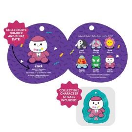 BumBumz 4.5-inch RootBumz Plush 5-Pack - Stan Mushroom, Ronnie Radish, Bobby Broccoli, Colby Corn, and Erinn Eggplant Collectible Stuffed Toys - from The Makers of Original Squishmallows