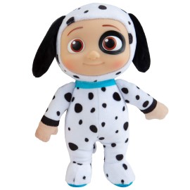 CoComelon 8 JJ Plush Toy, Puppy Onsie - Officially Licensed - Soft Stuffed Animal J.J. Dog Doll for Toddlers & Preschoolers - Gift for Kids, Boys & Girls Ages 18 Months+ - 8 Inches