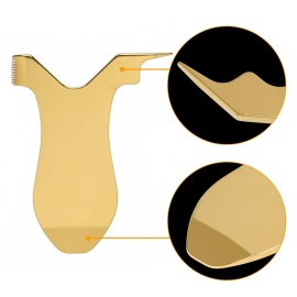 EKYSSO 2 Pieces Y Lash Lift Perm Tools, Stainless Steel Y Brush Eyelash Lift Tools, Comb Lash Perm Lift Brush, Y Shape Lash Lift Brush, Lash Perming and Tint Brush, Eyelash Perm Supplies