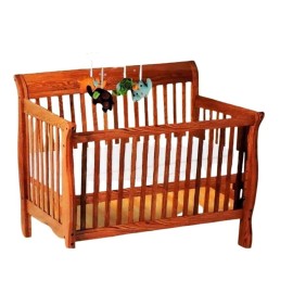 Deluxe Vinyl Fitted Crib Mattress Cover Protector 28 x 52 Standard Size Waterproof Protects and Keeps Mattress Clean and Dry