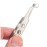 BIUDECO Eyelid Tweezers for Meibomian Gland Massage Stainless Steel for Women Eyelid Compressor Forceps Beauty Tool for Dry Eyes Tip
