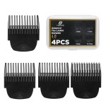 4 Pack Professional Guide Comb Fit for Manscaped The Lawn Mower 4.0 Groin Hair TReplacement Trimmer Guards Cutting Lengths from 1/8-1/2 Inch Fit The Lawn Mower 3=4.0 Trimmer with Organizer