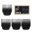 4 Pack Professional Guide Comb Fit for Manscaped The Lawn Mower 4.0 Groin Hair TReplacement Trimmer Guards Cutting Lengths from 1/8-1/2 Inch Fit The Lawn Mower 3=4.0 Trimmer with Organizer