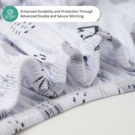 Bassinet Sheets for Maxi-COSI Iora, Papablic 2 in 1 Bonni, Cowiewie Baby Bassinet Bedside Sleeper, 3 Pack, 33x20 Inch, Ultra Soft, Breathable Snug Fit, Unisex Boys Girls, Gray White (Space Rockets)