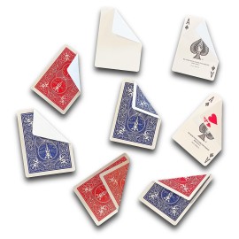 Hat Trick Magic Bicycle Rider Back Gaff Playing Card Decks (Ultimate Mixed Gaff Deck)