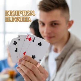 Hat Trick Magic Bicycle Rider Back Gaff Playing Card Decks (Ultimate Mixed Gaff Deck)