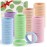 100 Pcs Thick Seamless Hair Ties, Ponytail Holders Hair Accessories No Damage for Thick Hair (Candy Colors)