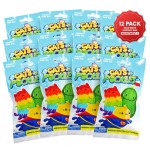 Cats vs Pickles 12pk Mystery Bags Blue Wave C 4 Bean Filled Plushies for Advent Calendars | Blind Bags for Girls and for Boys | Surprise Bean Collectibles | Mystery Bag for Kids & Adults | 12-pack